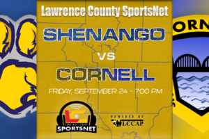 Cornell at Shenango – 9/24/21 at 6:30 pm
