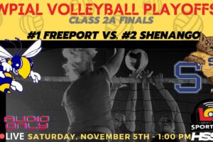 #1 Freeport Yellowjackets vs. #2 Shenango Wildcats – WPIAL Volleyball Playoffs – 2A Championship – Nov. 5, 2022