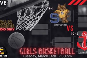 Shenango Wildcats vs. Lakeview Sailors – PIAA Girls Basketball – 2A Second Round – Mar. 14, 2023