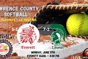 5-1 Everett Warriors vs. 7-2 Laurel Spartans – PIAA Softball – 2A First Round – June 5, 2023